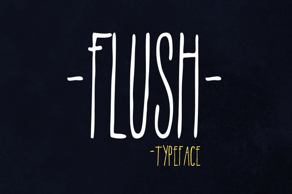 Flush Font