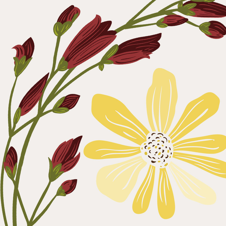 free clipart of fall flowers - photo #3