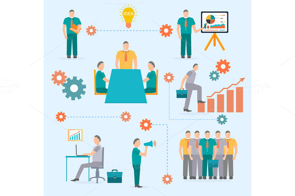 Business Start Infographics Template Business Start Infographics Template