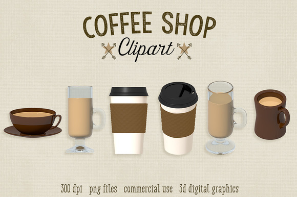 Coffee Shop Clipart