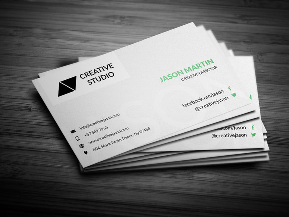 Corporate Employee Business Card