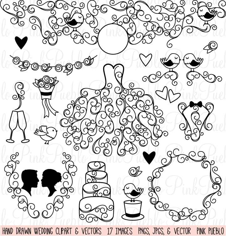 wedding clipart for photoshop - photo #47