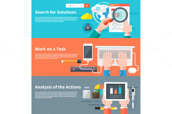 Search For Solutions Infographic