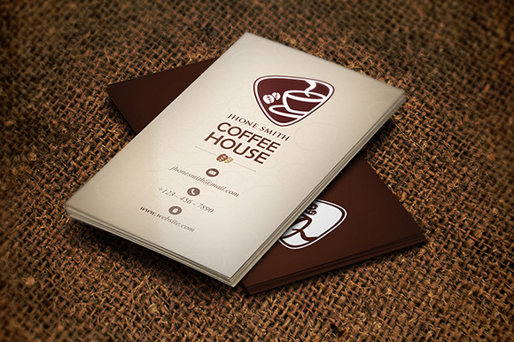 Creative Coffee Business Card