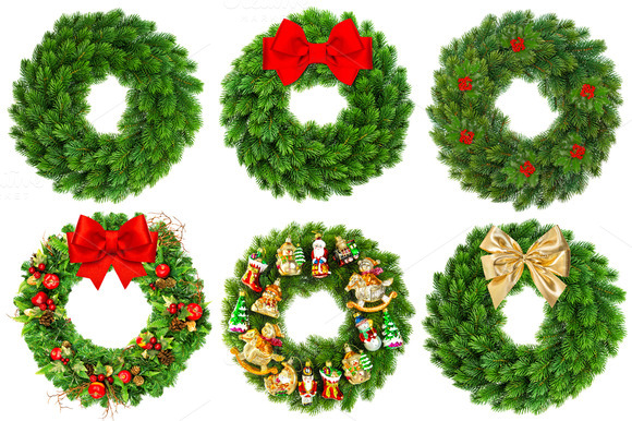 Christmas Wreath Set