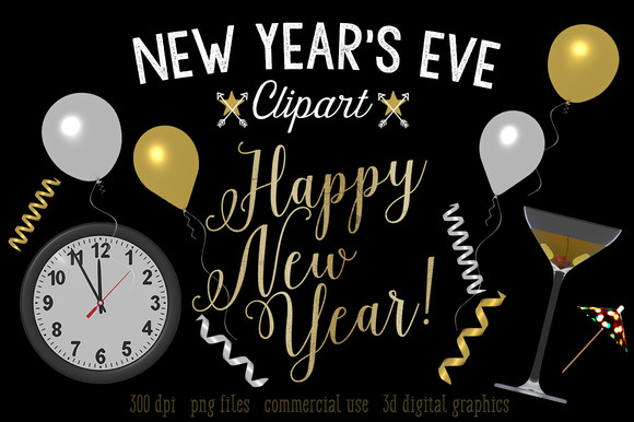 clipart new years eve - photo #21