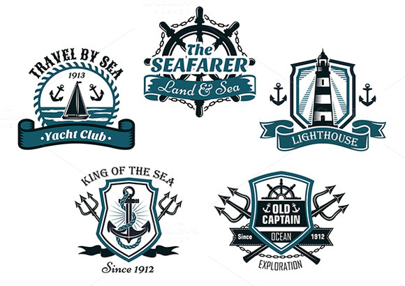 Nautical Heraldic Designs