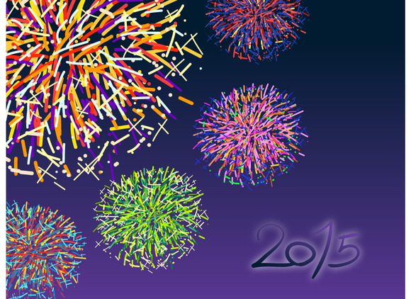 Colorful Firework 2015