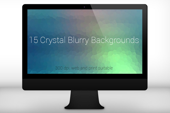 15 Crystal Blurry Backgrounds