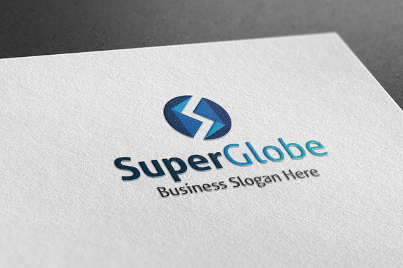 Super Globe Style Logo