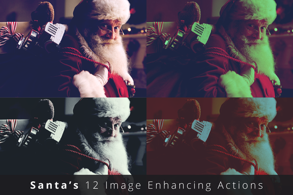Santa S 12 Image Enhancing Actions