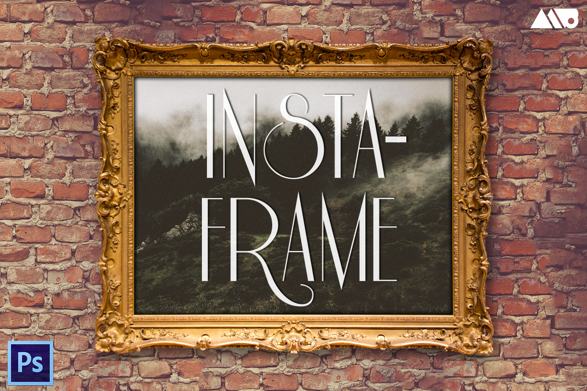 Download Insta-Frame - Frame Mockup Kit ~ Product Mockups on ...