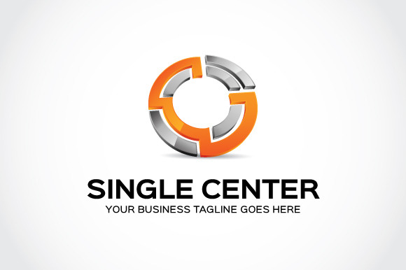 Single Center Logo Template