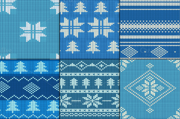 Christmas Seamless Knitting Patterns