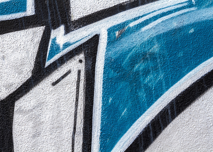 Detail Of A Graffiti