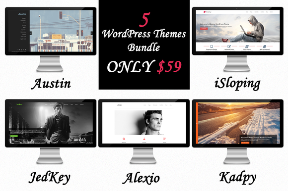 5 Awesome WordPress Themes Bundle