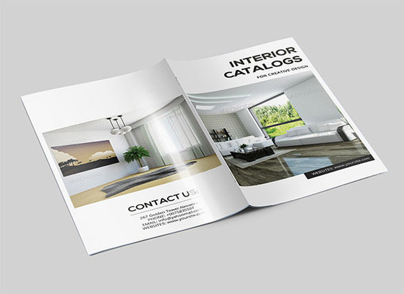 Interior Cateloge Template- 14Pages