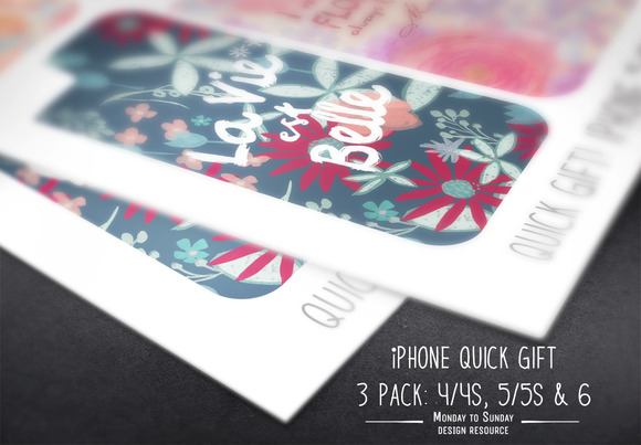 SAVE$Quick Gift- IPhone Skin 3 Pack