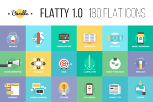 Bundle of Flatty Icons 1.0