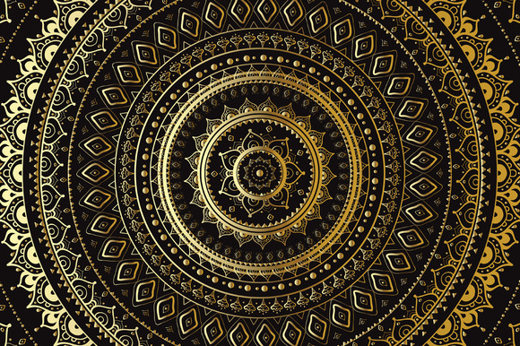 Gold Mandala Set