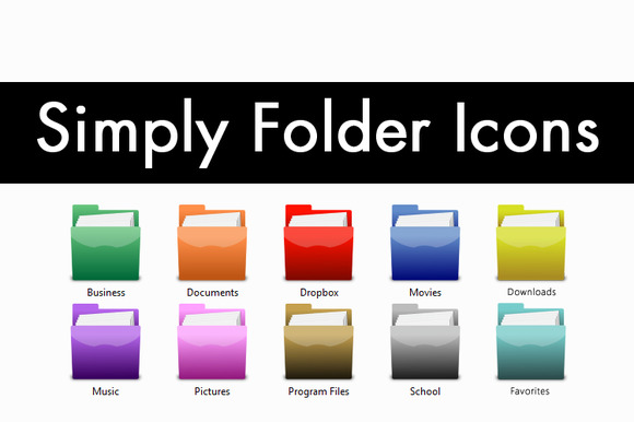 Simply Folder Icons