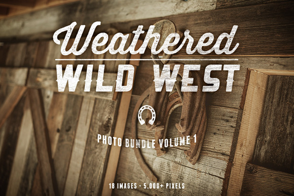 Weathered Wild West Photo Bundle