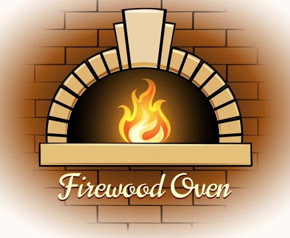 Firewood Oven Logo Or Badge Firewood Oven Logo Or Badge
