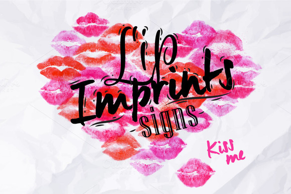 Lip Imprints Signs