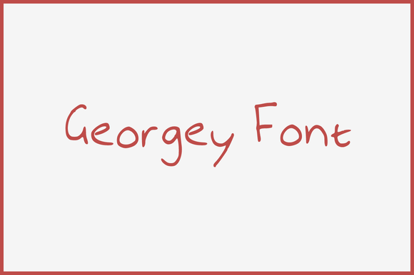 Georgey Font