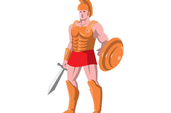 Gladiator Roman Centurion Warrior St