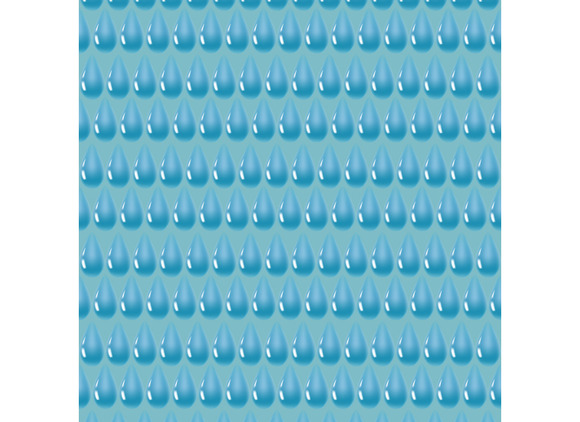 Pattern Of Water Drop On Blue