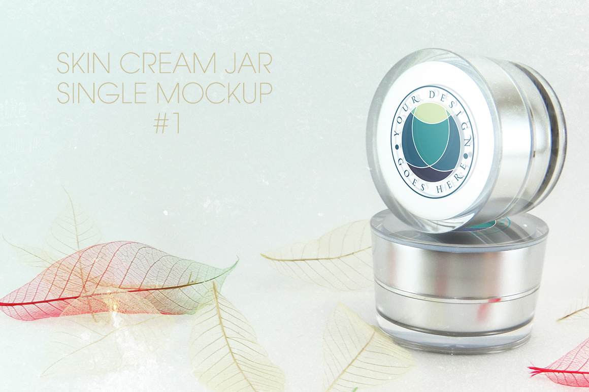 Download Skin Cream Jar Single Mockup #1 ~ Product Mockups on ...