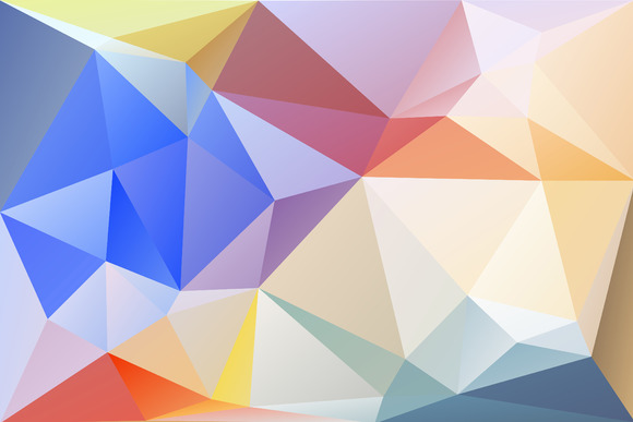 Polygon 10 Geometric Colour Full