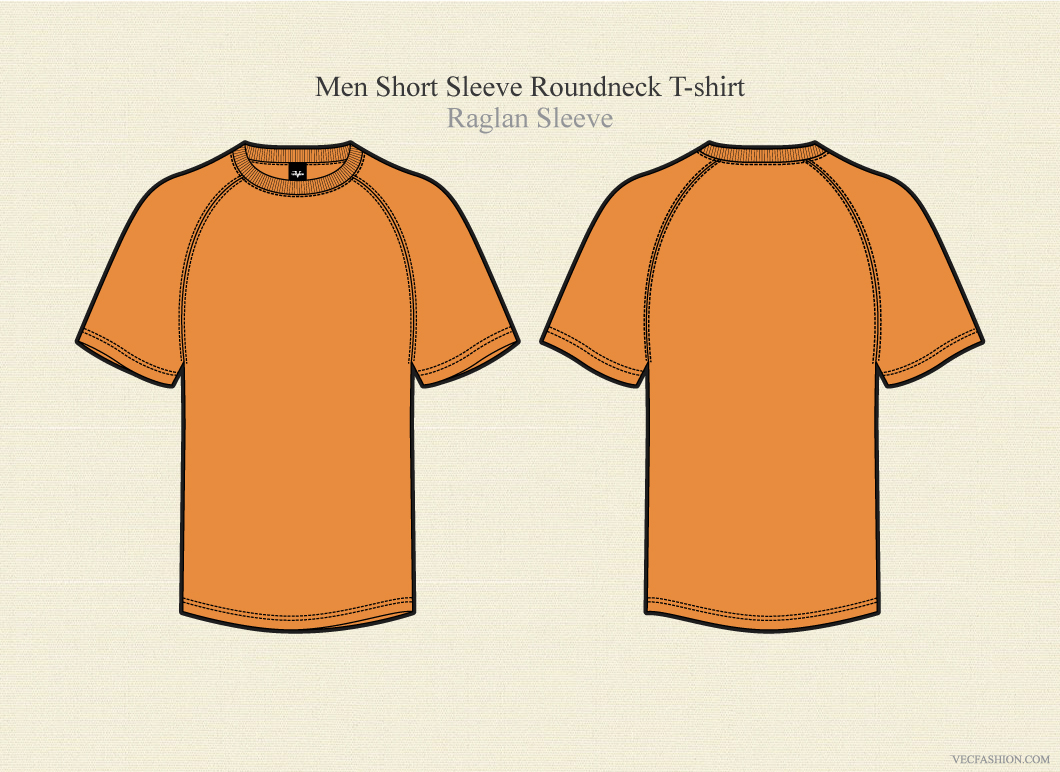 Download Men Raglan Sleeve Round Neck T-Shirt ~ Illustrations on ...