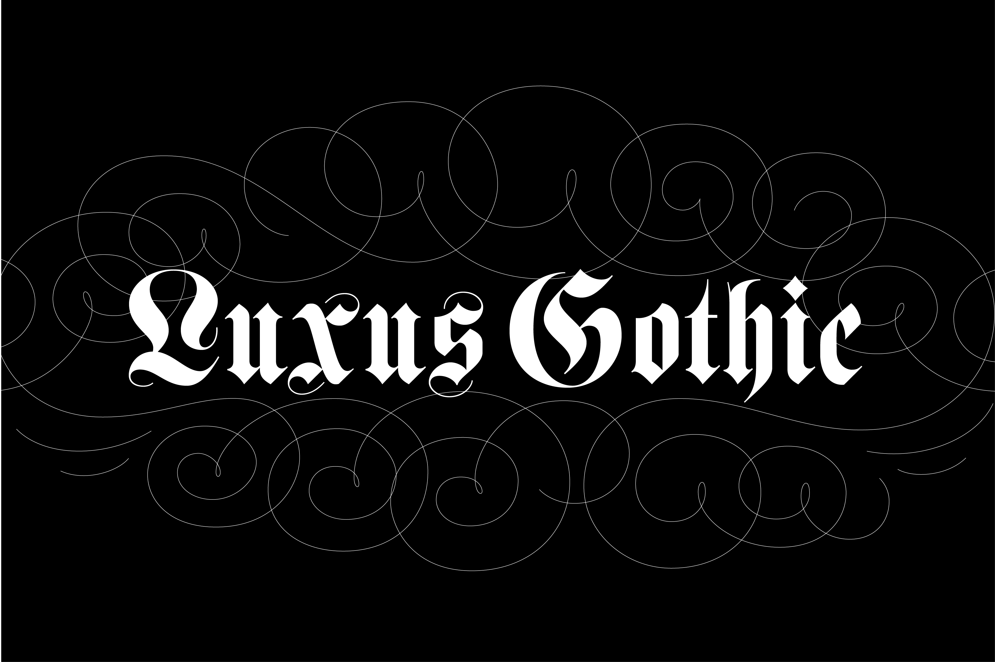 gothic font