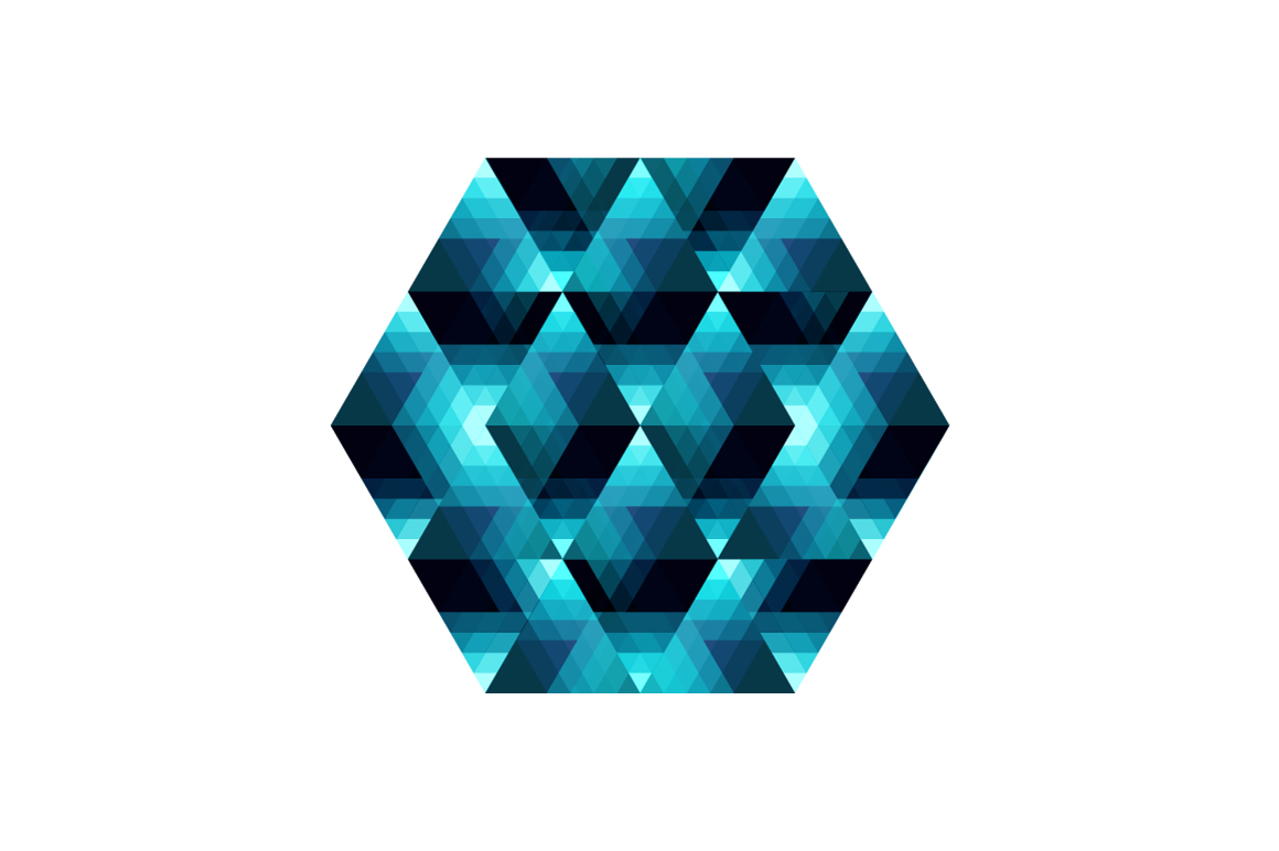 Geometric Prism Patterns on Creative Market