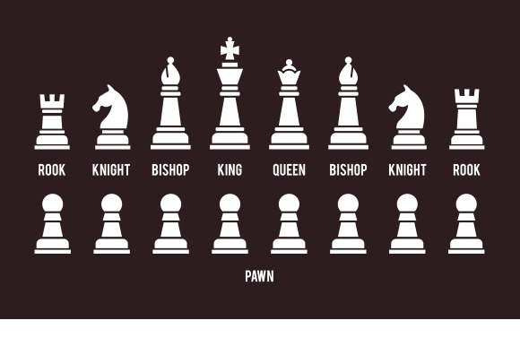 what is the name of chess pieces