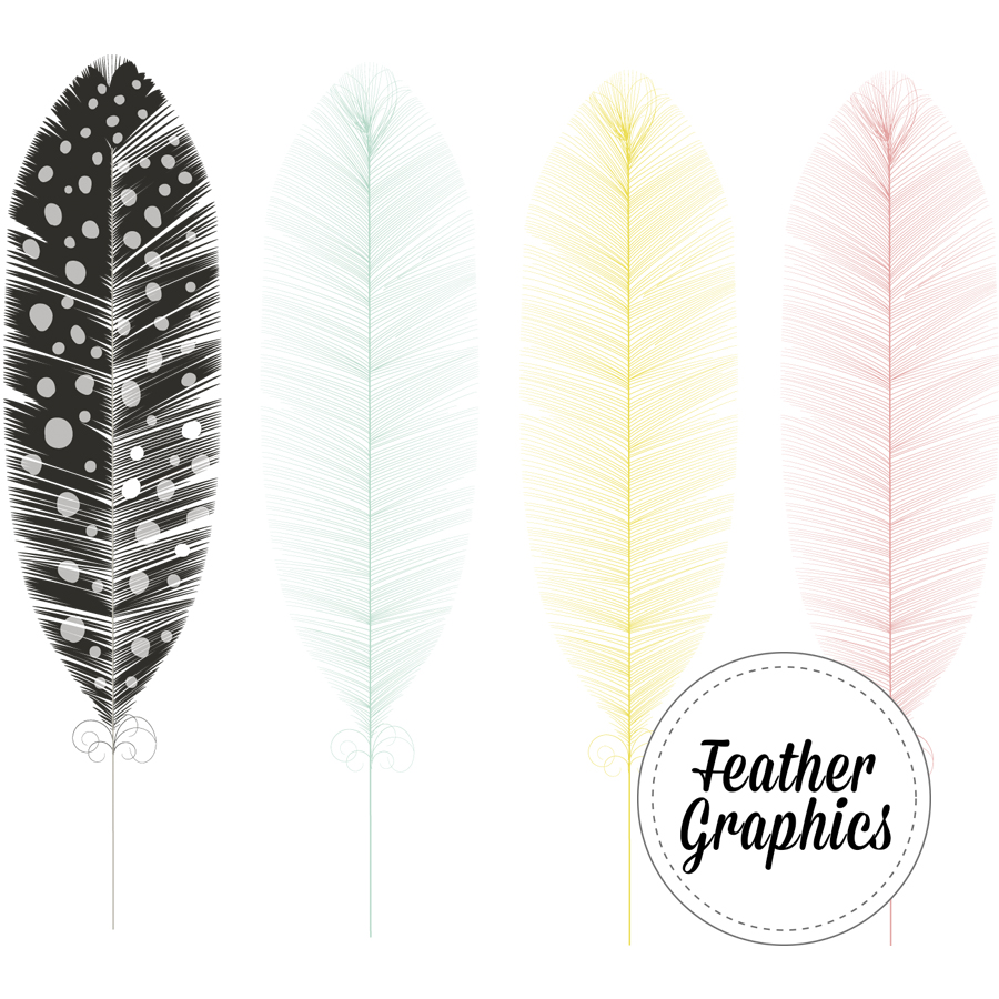 Download Feather Vector and PNG Graphics ~ Illustrations on ...