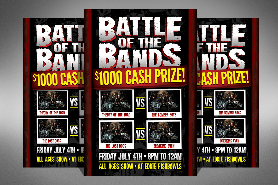 Battle of the Bands Flyer - Flyers - 1