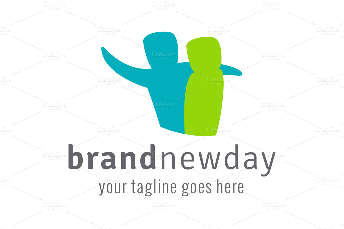 Brand new day logo Logo Templates on Creative Market
