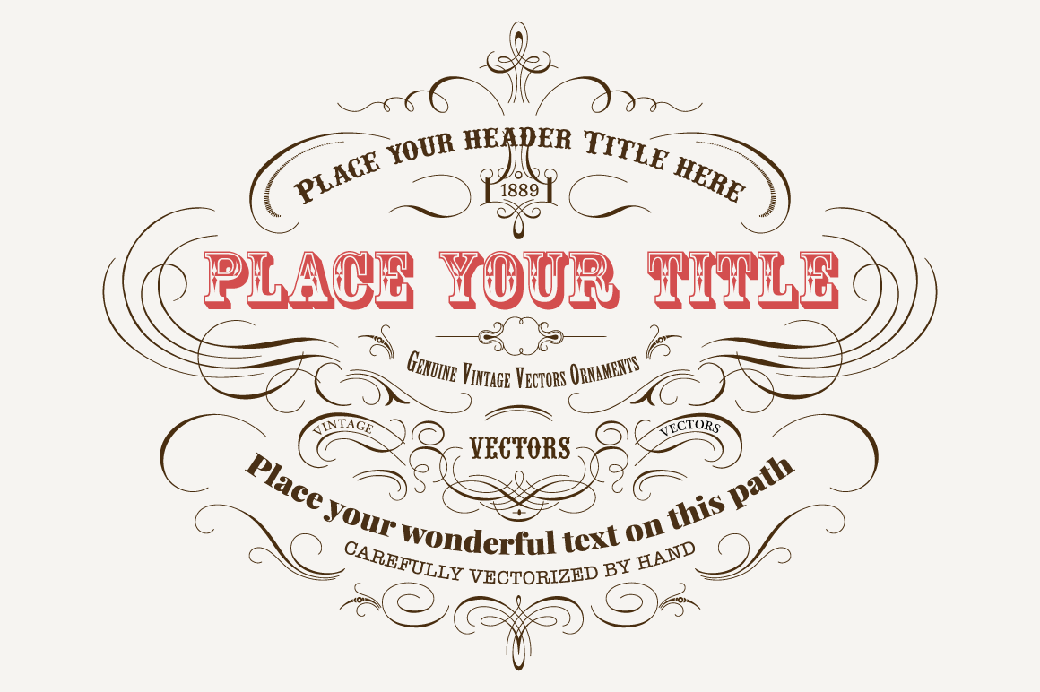 Vintage Vector Labels N°2 ~ Illustrations on Creative Market