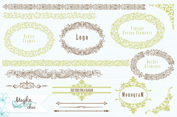 Vintage Elements Png Vintage Design Elements