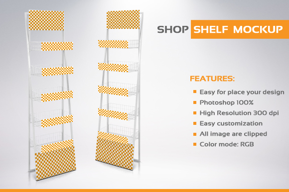 Download Shop Shelf Mockup ~ Product Mockups on Creative Market