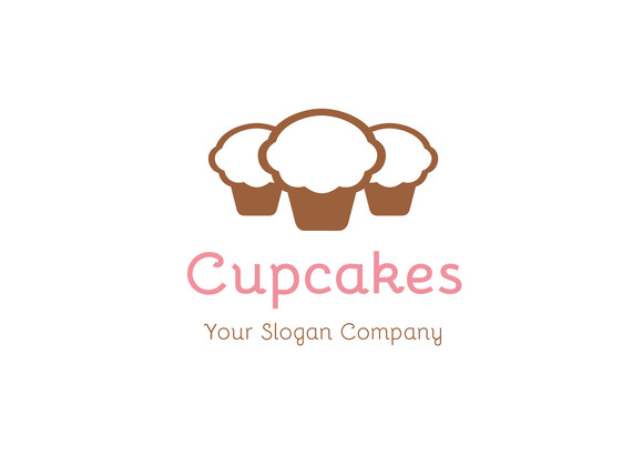 Cupcake Logo ~ Logo Templates on Creative Market