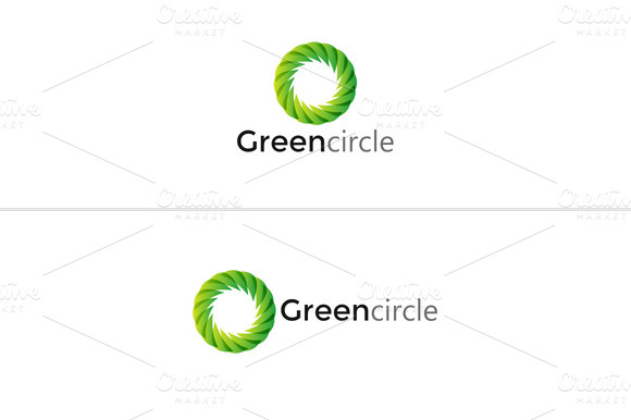 Green Circle Logo ~ Logo Templates on Creative Market