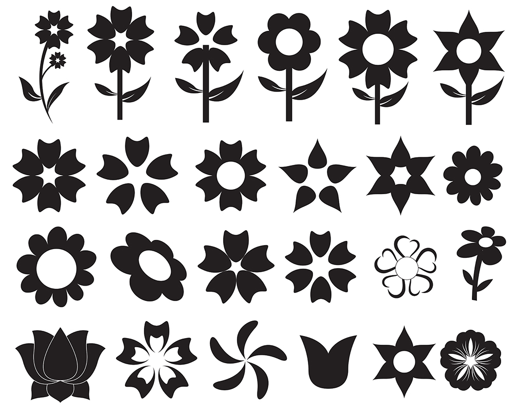 Download Flowers Clipart ~ Illustrations on Creative Market