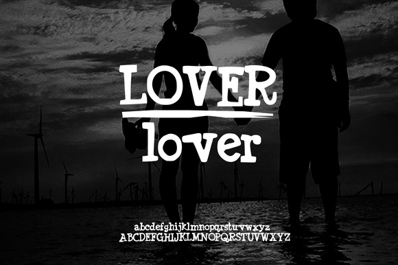 Hand Drawn Font Lover Font Hand Drawn Font Lover Font