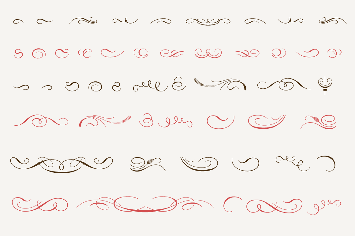Pen Strokes Set N°1 Illustrations on Creative Market