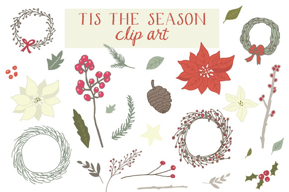 winter garland clip art - photo #18
