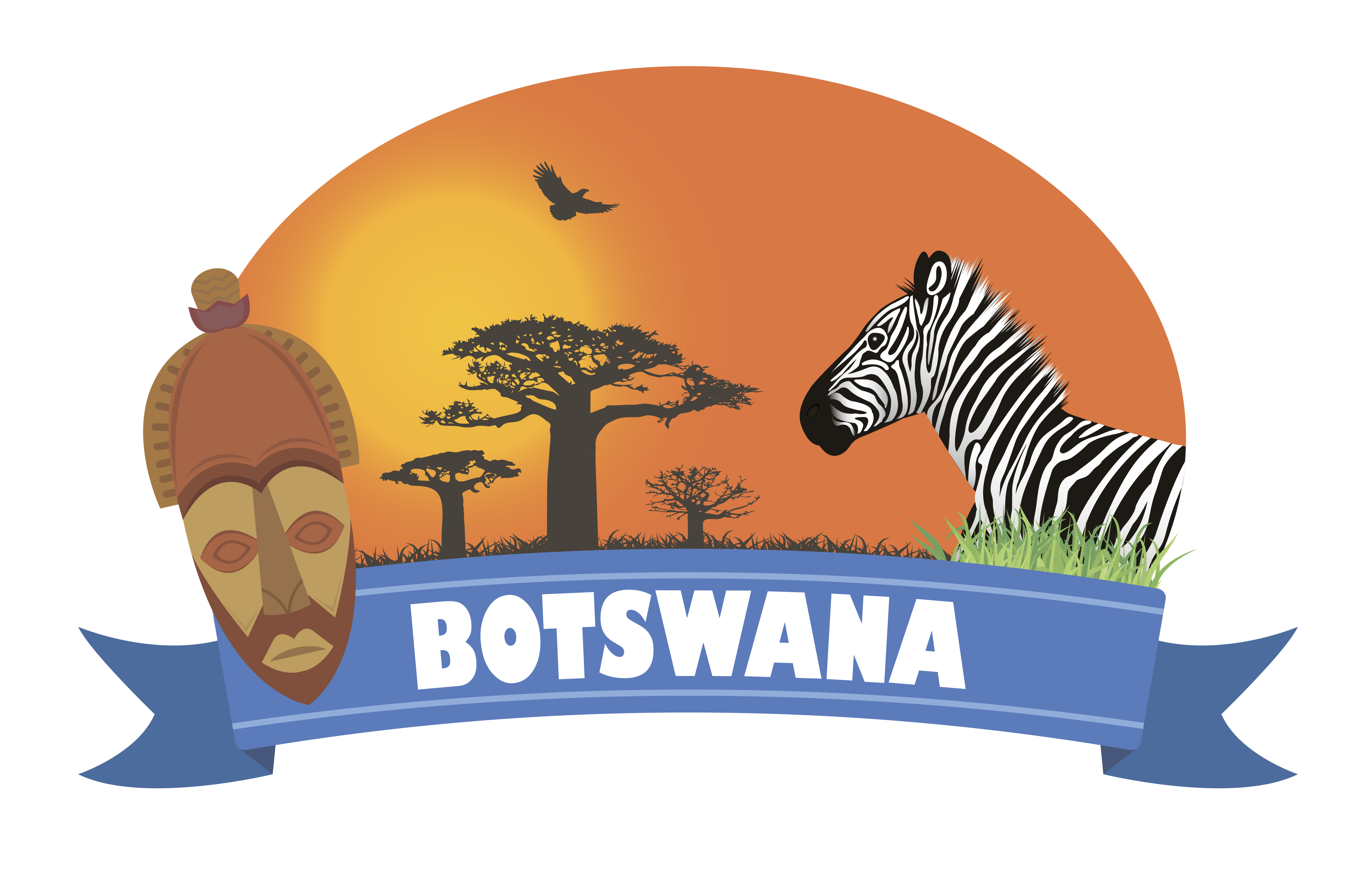 Botswana ~ Objects on Creative Market